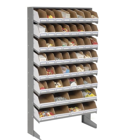 Global Industrial Steel 12 D x 61 in H x 33 in W, Gray 235202